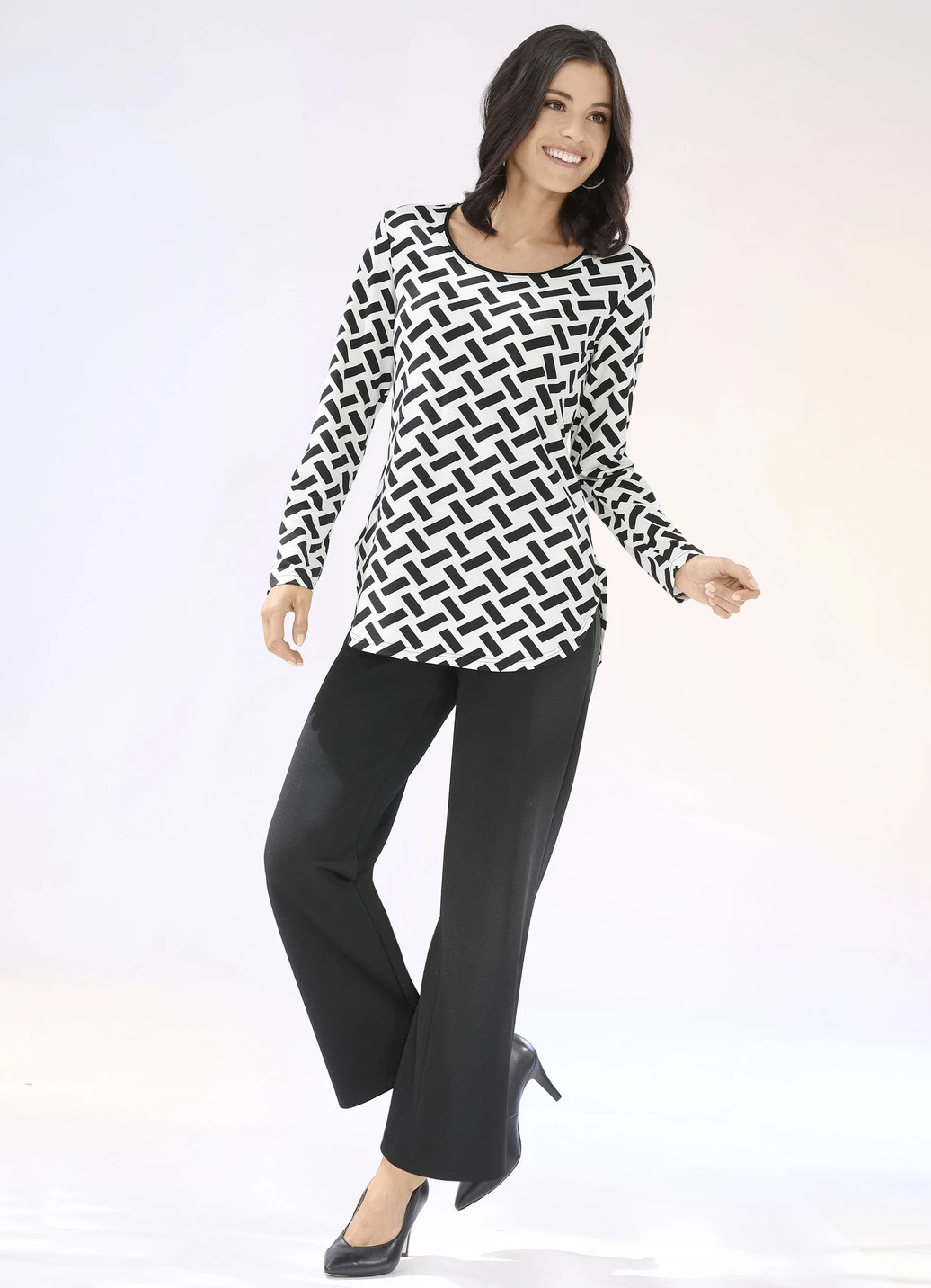 Allover Gemustertes Shirt 2 Allover Gemustertes Shirt – Bild 2