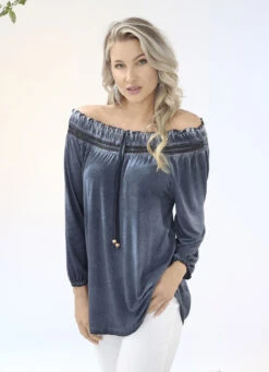 Außergewöhnliches Shirt Mit Spezieller Färbetechnik In 3 Farben -Kleider Mut Verkaufsgeschäft aussergewoehnliches shirt mit spezieller faerbetechnik in 3 farben farbe marine groesse 052