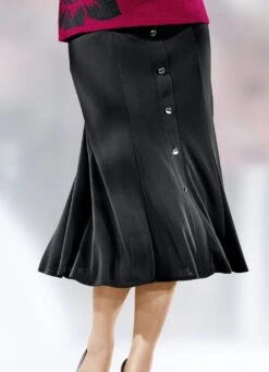 Bahnenrock -Kleider Mut Verkaufsgeschäft bahnenrock farbe schwarz groesse 022