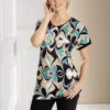 Fantasievolles Longshirt Mit Zierplättchen