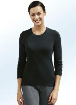 Kombifreundliches Shirt -Kleider Mut Verkaufsgeschäft kombifreundliches shirt farbe schwarz groesse m40 42