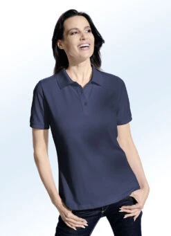 Kombistarker Zweierpack Poloshirts -Kleider Mut Verkaufsgeschäft kombistarker zweierpack poloshirts farbe weissmarine groesse 038 1