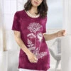 Longshirt In Batik-Optik In 2 Farben