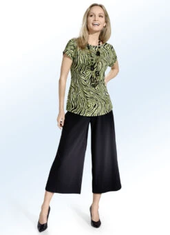 Pflegeleichte Culotte -Kleider Mut Verkaufsgeschäft pflegeleichte culotte farbe schwarz groesse 024 3