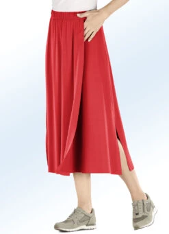 Rock In Interessanter Wickeloptik 11 Rock In Interessanter Wickeloptik -Kleider Mut Verkaufsgeschäft rock in interessanter wickeloptik farbe koralle groesse 021