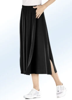 Rock In Interessanter Wickeloptik 12 Rock In Interessanter Wickeloptik -Kleider Mut Verkaufsgeschäft rock in interessanter wickeloptik farbe schwarz groesse 017