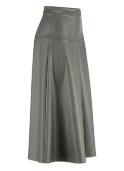 Rock In Leichter Tellerform -Kleider Mut Verkaufsgeschäft rock in leichter tellerform farbe oliv groesse 050 1