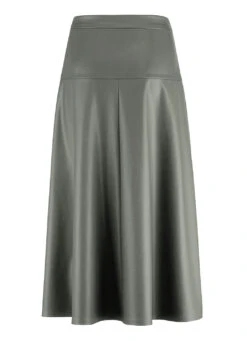 Rock In Leichter Tellerform -Kleider Mut Verkaufsgeschäft rock in leichter tellerform farbe oliv groesse 050 2