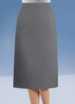 Rock Mit Diorfalte In 6 Farben -Kleider Mut Verkaufsgeschäft rock mit diorfalte in 6 farben farbe mgrau meliert groesse 040