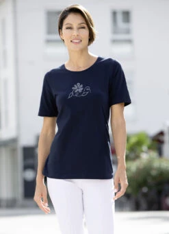 Shirt Mit Hohem Tragekomfort In 4 Farben -Kleider Mut Verkaufsgeschäft shirt mit hohem tragekomfort in 4 farben farbe marine groesse xxl 52 54