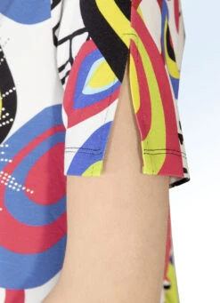 Shirt Mit Rundhalsausschnitt -Kleider Mut Verkaufsgeschäft shirt mit rundhalsausschnitt farbe ecru gelb groesse 038 1